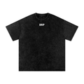 DRIP BLACK Snow Washed Oversized T