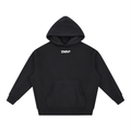 DRIP BLACK Oversized Boxy Fit Fleece Hoodie