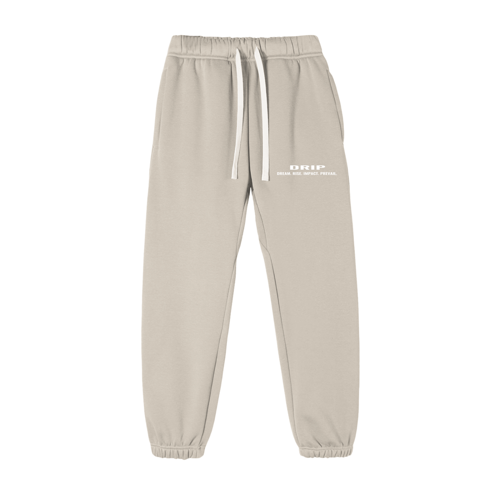 DRIP OAK GREY Oversized Fleece Sweatpants